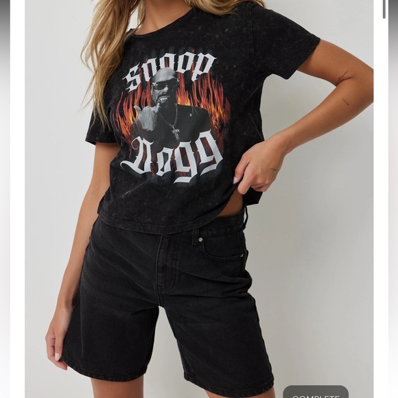 New Without Tags Snoop Dog Crop Top Ardene - Picture 2 of 5